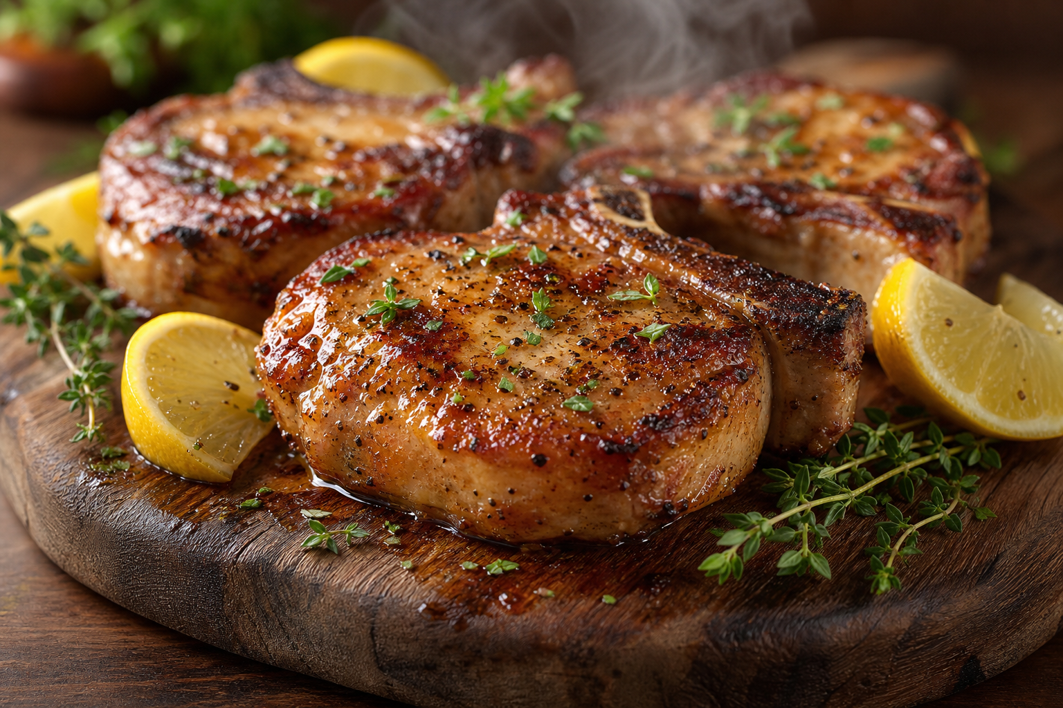 Juicy Air Fryer Pork Chops - recipe