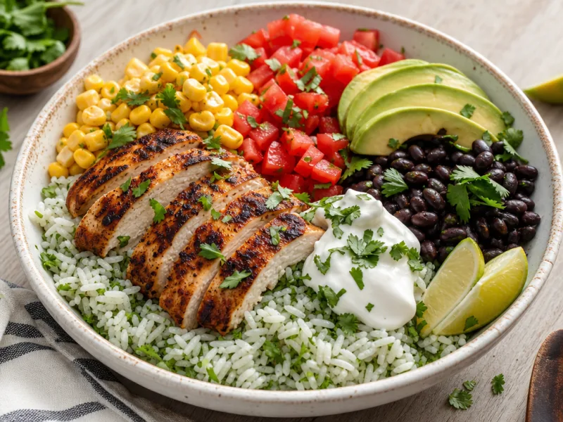 Chicken Burrito Bowl