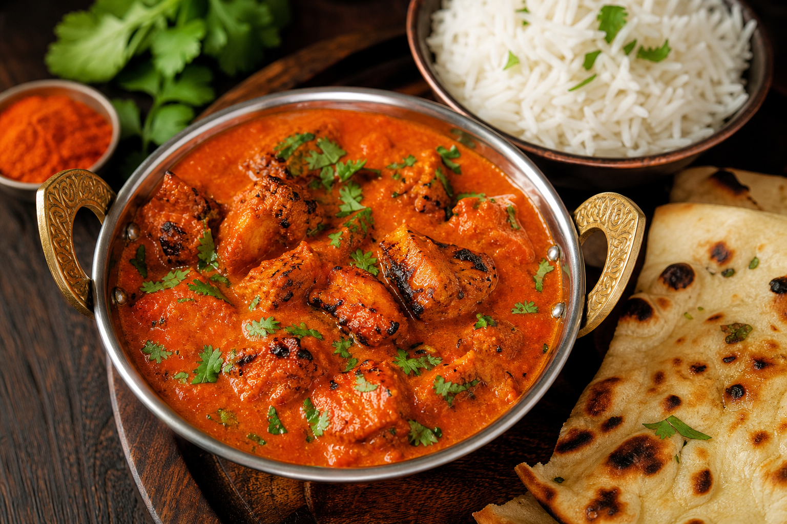 Chicken Tikka Masala with Creamy Tomato Curry