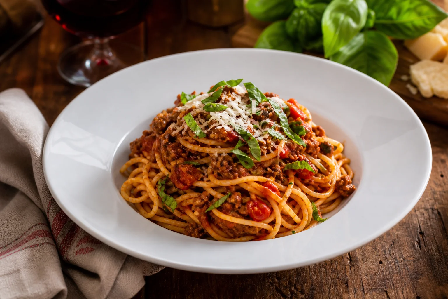 Classic Spaghetti Bolognese - recipe