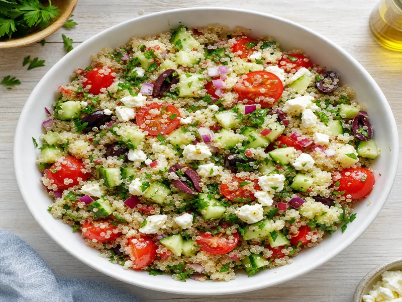 Mediterranean Quinoa Salad