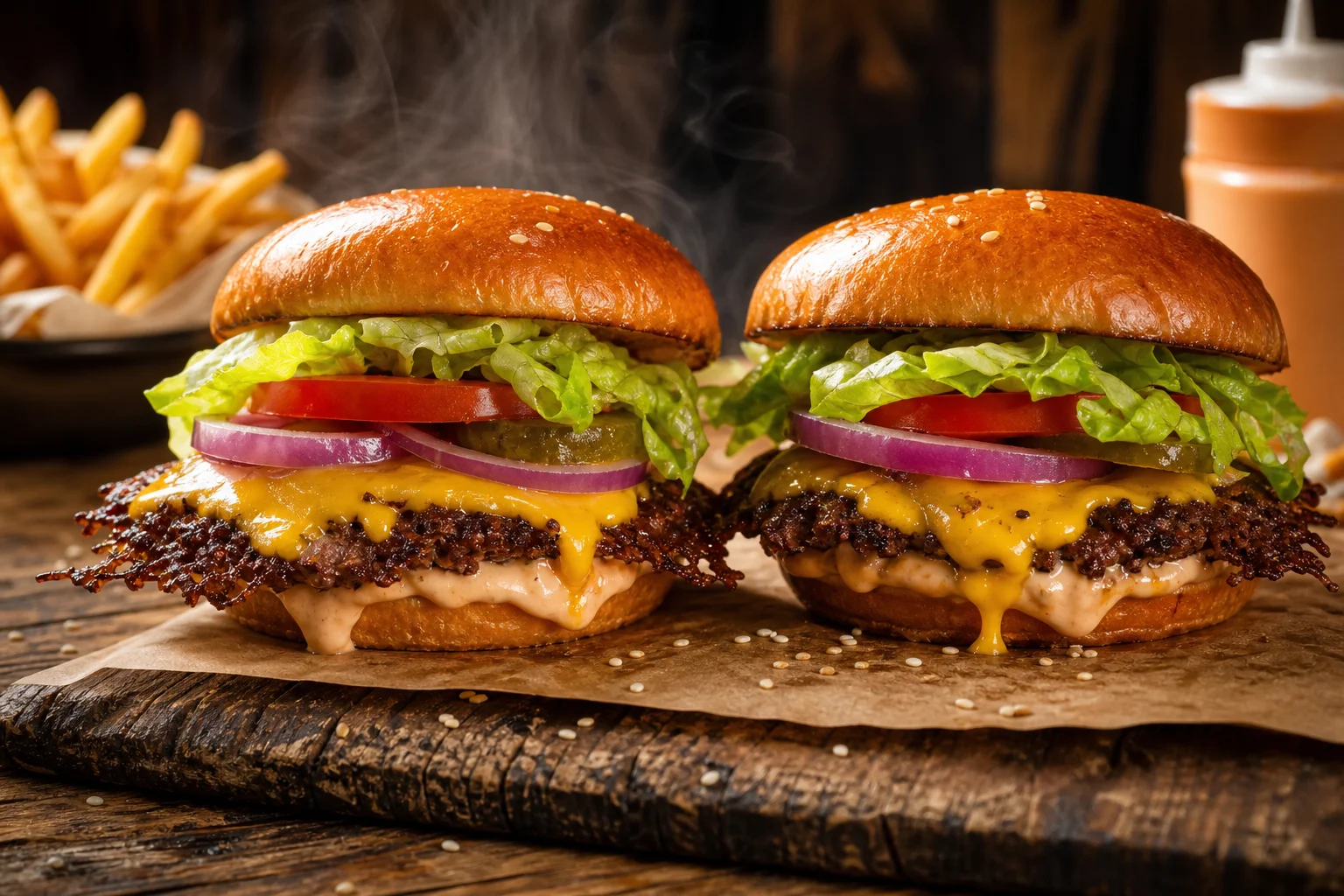 Classic Smash Burgers - recipe