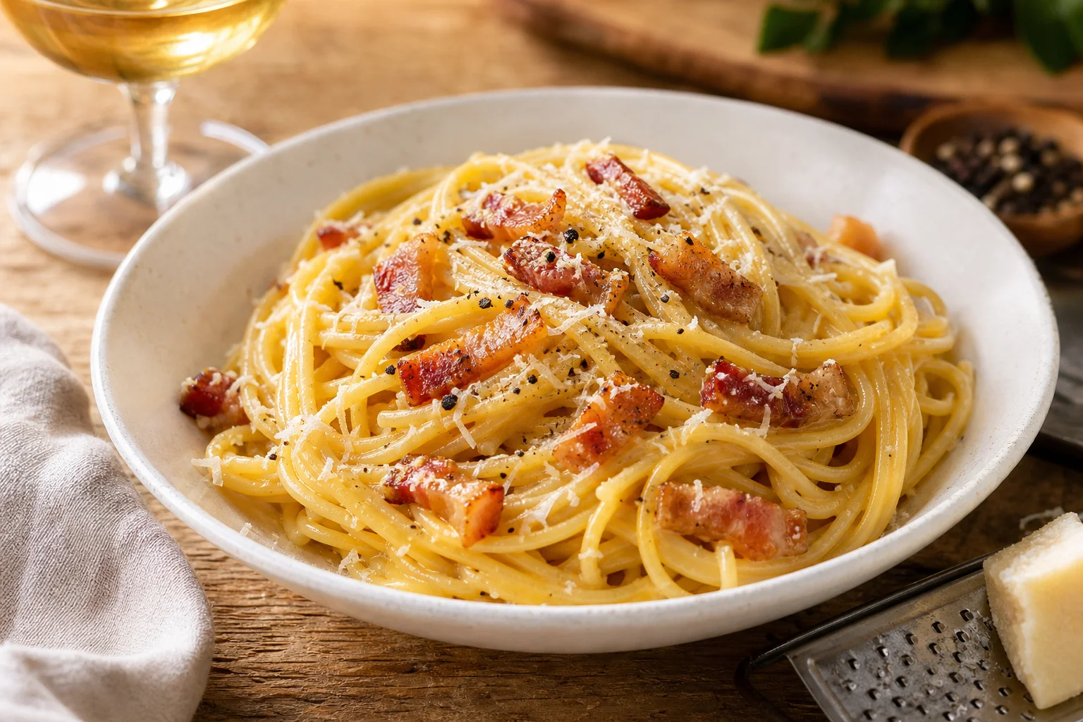 Spaghetti Carbonara - recipe