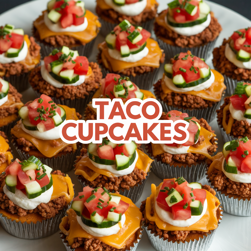 TACO CUPCAKES RECIPE: A FUN TWIST ON A CLASSIC!